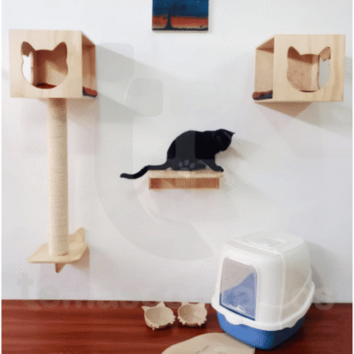 Set refugio felino en las alturas